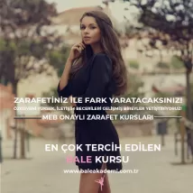 Bale Akademi - Zarafetiniz ile fark yaratacaksınız!